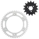 NICHE 525 Pitch Front 15T Rear 47T Drive Sprocket Kit for Suzuki DR800