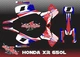 HONDA XR 650L XR650 CUSTSTOM GRAPHICS KIT GRAFICAS DECAL POWER WING