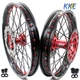 KKE 21/19" MX Spoked Wheels Rims Fit Honda XR400R 1996-2004 XR600R 1991-2000 Red