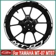 2026 New 17" Motorcycle Front Rear Rim Reflective Stickers For YAMAHA MT-07 MT07