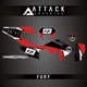 Attack Graphics Custom Fury Complete Bike Graphics Kit 2069720372