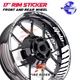 Motorcycle Vinyl Rim Stickers AA02 For Ducati 959 PANIGALE 15-19 15 16 17 18 19