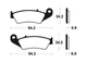 13135 - SINTERED BRAKE PADS MO194 compatible with Kawasaki KX 450 F (KX