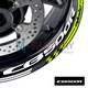 White Rim Tape 17 inch Wheel Decal Sticker AA02 Fit Honda CB500R 2019-2020 19 20
