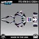 Graphics Kit for KTM Electric Mini SXE2 (2024+) OG Crew Series - Magenta Shift