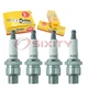 4 pc NGK 1473 BU8H BLYB Standard Spark Plugs for SF24 QL6VC 886M 6038 pa