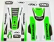 Factory Effex Trim Fenders Forks Graphics Kawasaki KX 125 KX125 04 05 06 07 08
