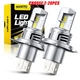 AUXITO H4 9003 HB2 LED Headlight Bulbs High Low Beam 6500K White Fanless 2-20X