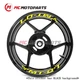 17'' Rim Wheel Stickers Decal Strip Tapes For Yamaha MT07 2018-2020