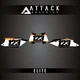 Attack Graphics Elite Number Plate Backgrounds For KTM 450 XC-W 2012