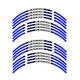 Blue P01B Wheel Decal Rim Sticker For Ducati 1299 Panigale 2015-2019 18 17 16