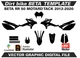 BETA RR 50 MOTARD TACK 2012-2020 Template Vector Format Ai CDR EPS PDF M151