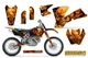 CREATORX GRAPHICS KIT FOR KTM 03-04 EXC XC 01-02 SX 125/250/450/525/520 INFERNO