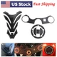 Protector 3D Decal Gas Tank Pad Stickers for GSXR 1000 750 600 Real Carbon Fiber