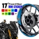 AA02 17 inch Wheel Rim Sticker Stripe For Ducati 959 PANIGALE 15-19 18