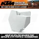 NEW OEM KTM START NUMBER PLATE 65 SX 2020 2021 2022 WHITE 46308007000AB