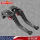 CNC Short Brake Clutch Levers For HONDA CBR600RR CBR1000RR CBR1000RR-R Black