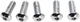 Drag Specialties Button-Head Bolts - 5/16in.-18 x 1in. - MPB417