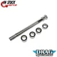 Drag Specialties 0214-1979 Chrome Front Axle Kit
