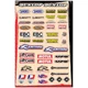 FLU Designs Universal Multi Logo Decal Kit - Kit B 00503
