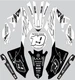 Graphics for Yamaha YZ125 YZ250 YZ 125 250 2022-2025 Black White Decals