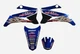 YAMAHA  TTR110  Factory Chrome Graphic Decal Sticker Kit  Fits 2008-2025