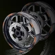 Orange 17'' Rim Wheel Sticker Decal Strip Tape L02B For Ducati 1299 Panigale
