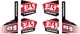 Yoshimura RS9 Muffler Decal Set Motorcycle Dirt Bike RS9-NB004 961-9070