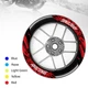 Red Inner Decal Wheel Rim Stickers S20W For Yamaha FZ07 MT-07 18 19 20 21