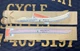 NOS 1974 HARLEY Z90 RIGHT SIDE GAS TANK DECAL SET OEM 61185-74 & 61186-74 SX125