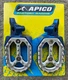 YAMAHA  YZ250FX  2025-2026  BLUE APICO PROBITE WIDE FOOT PEGS  RESTS