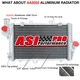 ALUMINUM RADIATOR FOR 1984-1997 BMW K SERIES K1 K75 K100 K1100 LT/RS/RT 1464568