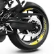 17 inch Vinyl Wheel Rim Stickers S29W For Suzuki SV 050X 19 20