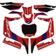 D'Cor Visuals Comp Kit Honda Hrc Black Bg | 20-10-111
