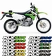 Swingarm Stickers Decals Stripes For 2002-2004 KAWASAKI KLX 400 KLX400R KLX400SR