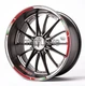899 949 1199 1200 1299 Ducati Corse Wheel Decals Rim Stickers Stripe WHITE