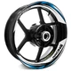 For Honda CBR650R 19-24 23 22 21 20 Wheel Inner Rim Stickers 17 inch S01W Aqua