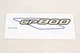 New OEM Yamaha GU0-U417F-00-00 GP800 Graphic Decal NOS