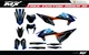 Fit KTM XCW XCFW EXC EXCF 2020 to 2023 & 2019 to 2022 SX SXF XC XCF graphic kit