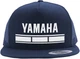 FX Yamaha Legend Snapback Mesh Hat Navy Blue 22-86202