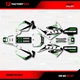 White & Green Shift Racing Graphics Kit fits Honda Cr85 03-07 CR 85 Decal