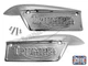 Triumph 250 500 650 750 Tank Badge Set UK Made 1969-79 PN# 82-9700 UK 82-9701 UK