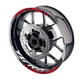 For Yamaha YZF R6 19 20 21 22 17 inch Red Rim Decal Wheel Stickers AA01