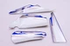 New OEM Suzuki 68180-17E30-A5S Cowling Decal Kit NOS