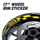 GP14 17'' Rim Wheel Stickers Decal Graphic Kit Set For Suzuki SV 650X 19-20