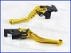 Yamaha THUNDERACE YZF1000 (96-01), levers short gold/black adjusters, F14/C777