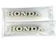 HONDA CB750 CB550 CB500 Genuine OEM Fuel Tank Emblem "HONDA" Right & Left Set