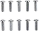 DRAG SPECIALTIES DS190838 Button Head Replacement Bolts 5/16-18 x 1 Inch 10 Pack