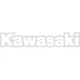 Factory Effex Fork/Swingarm Decal - Kawasaki - White 09-44112