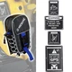 ATV Front Fender Bag Waterproof & Warning Label Tag For Yamaha RAPTOR 700R 700SE